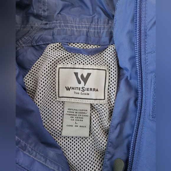 White Sierra Rainjacket - Women's Size Large (NWOT) - Picture 4 of 4